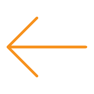 wired outline 2753 arrow big left hover pointing